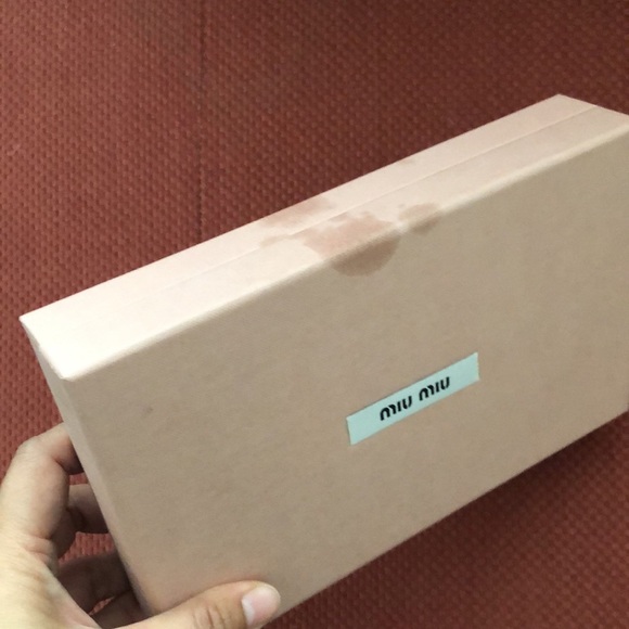 Miu crocodile Wallet With Box Purple round zipper - Picture 3 of 16